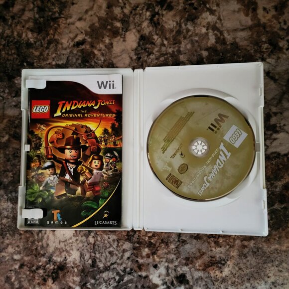 Wii Indiana Jones The Original Adventures Lego Video Game - Picture 3 of 3